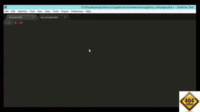 Codeigniter Configuration - Error 404 смотреть онлайн