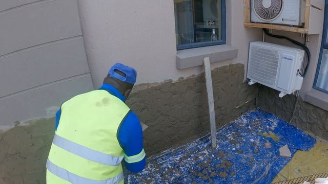 Stoep Wall Sealing and Plaster Timelapse смотреть онлайн