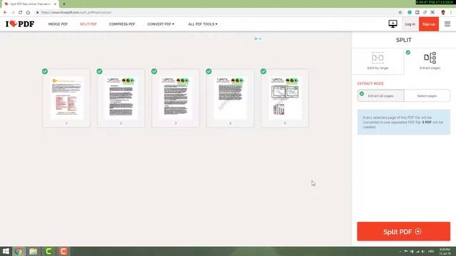 How to split a PDF document into multiple files | Free & Easy смотреть онлайн