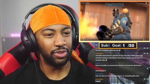 Overwatch Fan Reacts to Team Fortress 2 (Meet The Team) смотреть онлайн