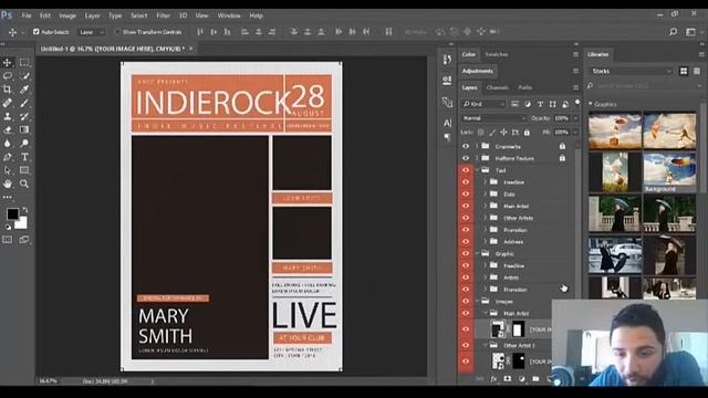 Adobe Photoshop CC 2017 Templates - New Features:Photoshop Tutorials