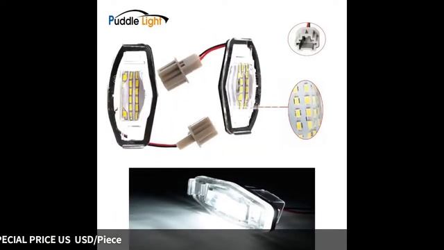 2pcs Error Free LED License Plate Light Lamp For Honda Accord Odyssey смотреть онлайн