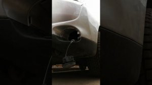 Установка led птф на Mitsubishi outlander 3.