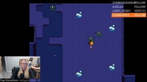 Undertale Waterfall Flower Puzzle Solved