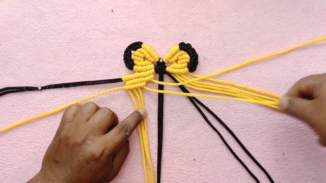 Macrame Butterfly Keychain | Macrame Animals | Macrame Butterfly Tutorial