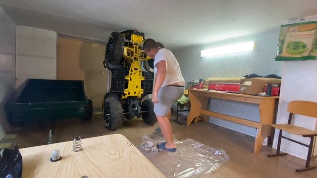 Замена масла в двигателе, квадроцикла MOTOLAND смотреть онлайн