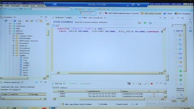 SAP || SAP Hana Part - 16 by Raju смотреть онлайн