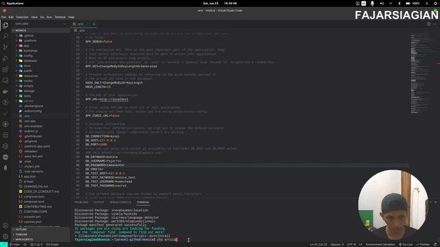 Clone/Download Laravel Project From Github and Install It смотреть онлайн