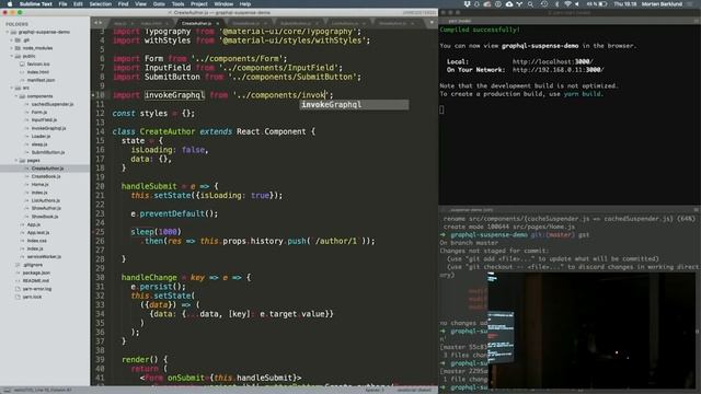 GraphQL and React Suspense - Morten Barklund смотреть онлайн