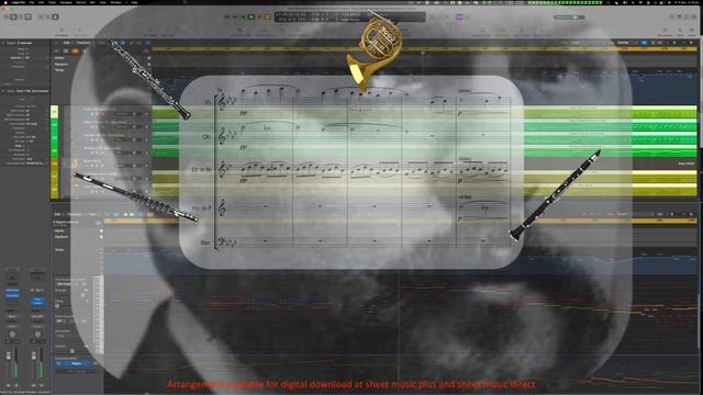 Passapied from Suite Bergamasque for Wind Quintet - VSL Synchronised Woodwinds and Triple Horn смотреть онлайн