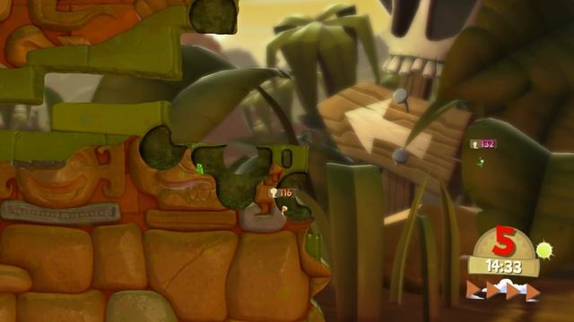 Worms BattleGrounds: THE WINGED MONKEY?!? - PART 1 | BroGaming смотреть онлайн