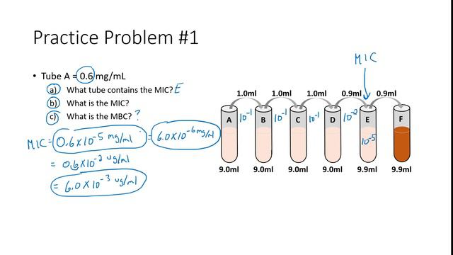 Determining MIC & MBC смотреть онлайн