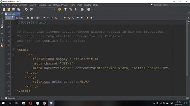How to Create HTML CSS and JS in Netbeans смотреть онлайн