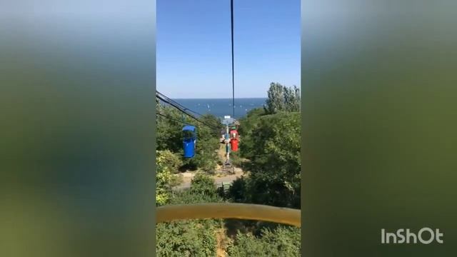 Канатная дорога?/Пляж "Villa OTRADA"/?Может поныряем?? Одесса/Море/Пляжи Одессы. смотреть онлайн