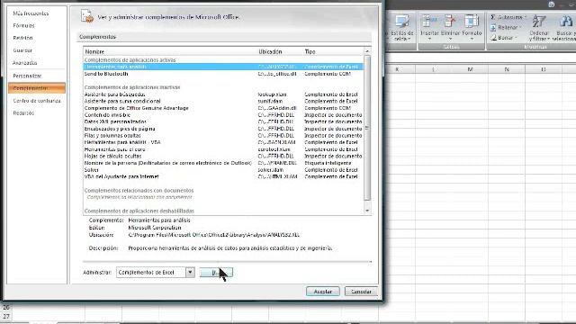 Como Activar Analisis de Datos en Excel 2007 смотреть онлайн