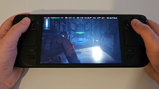 FSR 3 Steam Deck OLED The Callisto Protocol Frame Generation | SteamOS 3.5