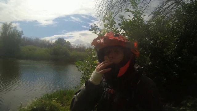 Эндуро мотопоход в Волгограде Часть 1.1 смотреть онлайн