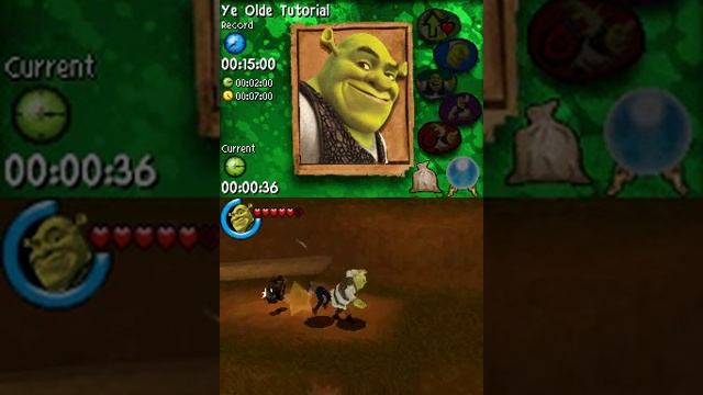Shrek Forever After the game mini gameplay смотреть онлайн