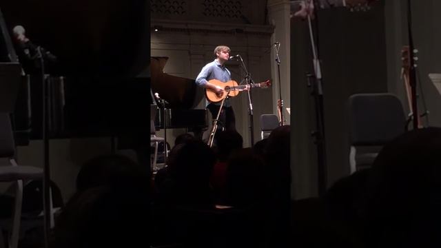 Ben Gibbard performing Coming Back to You by Leonard Cohen смотреть онлайн
