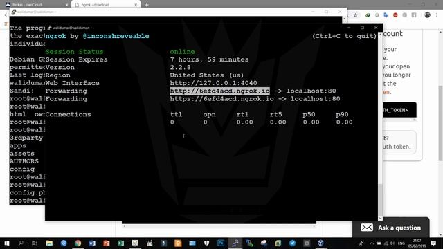 Integrasi owncloud + ngrok pada GNU/Linux Debian 8.7 смотреть онлайн