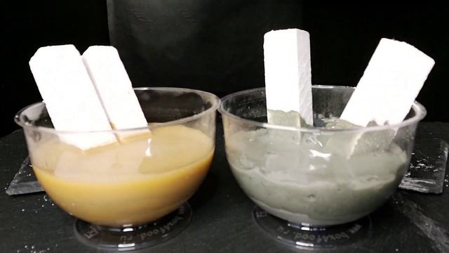 АСМР ~ ? Палочки в синей и жёлтой пасте ? смотреть онлайн