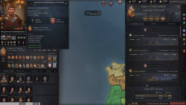 Sucesión: Como otorgar al heredero todos los condados y títulos - Crusader Kings 3 Tips en Español смотреть онлайн