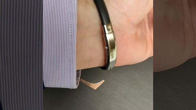 Zancan EXB 155R Браслет мужской из каучука и золота смотреть онлайн