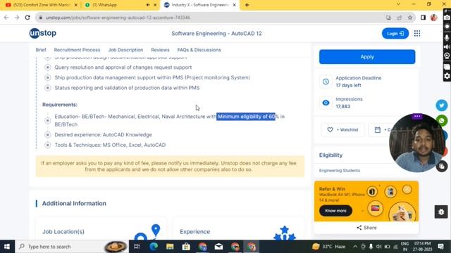 Accenture Off-campus drives 2021-23 | Software Engineer -AutoCAD 12 | Full Time Job | BE/BTech смотреть онлайн
