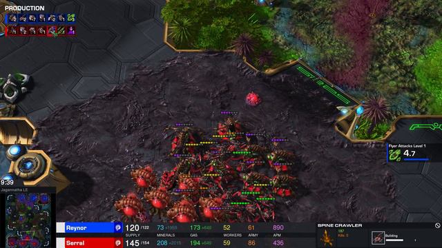 StarCraft 2: SERRAL Vs REYNOR! (Zerg Vs Zerg)