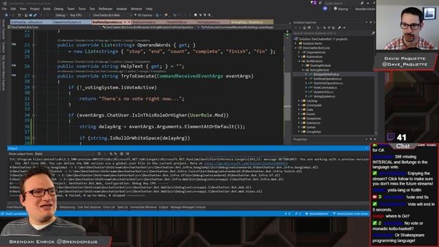Pair Programming with Dave Paquette in C# and JavaScript - Ep 124 смотреть онлайн