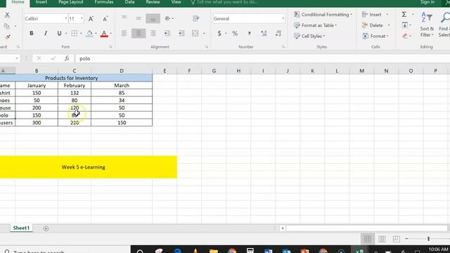 Merging Cells, Creating a border, and a chart смотреть онлайн