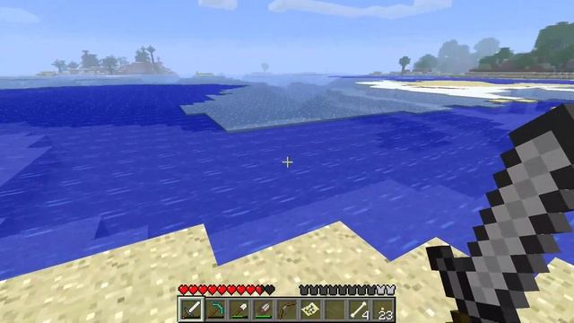 Выживание в Minecraft beta 1.7.3 [Hard] #15 — Поход за шерстью смотреть онлайн