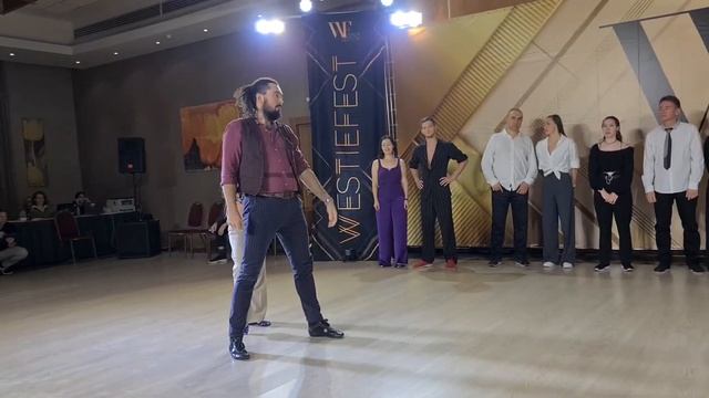 Mikhail Kalambet & Evgeniya Nizhneva. 1st place Intermediate JnJ. Moscow Westie Fest 2023 | WCS смотреть онлайн