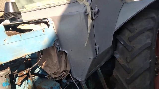 Трохи Ремонту по МТЗ 80 та ЮМЗ перший виїзд на культивацію !!! смотреть онлайн