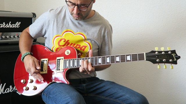 Réplica Gibson LP Slash - Cambio de puente Tune-o-matic + Prueba Sonido Slash смотреть онлайн