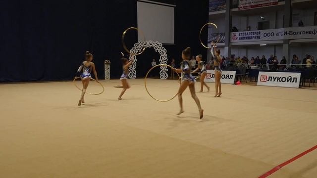 Кстово СДЮСШОР 2008-2009г.р. Обручи Rhythmic Gymnastics Tournament Metelitsa 2018 смотреть онлайн