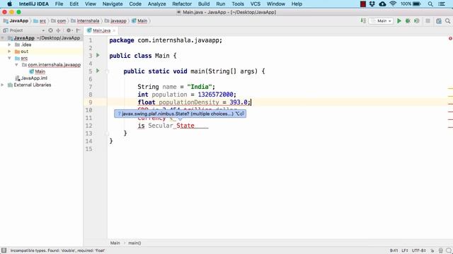 1 Variable and Data Types смотреть онлайн