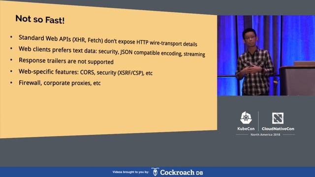 Lightning Talk: Connect from Browsers Using gRPC-Web - Stanley Cheung, Google смотреть онлайн
