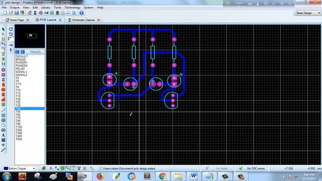 PCB Layout Design by Proteus Astable Multivibrator смотреть онлайн