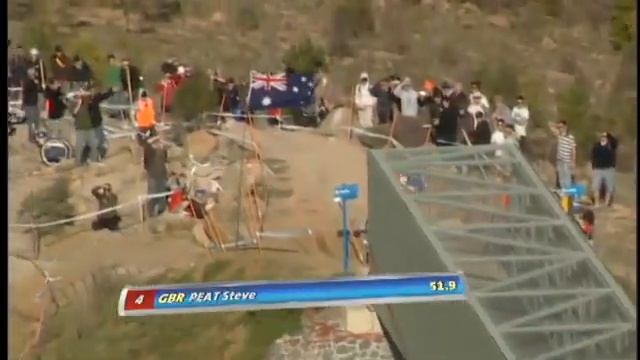 Downhill world championships 2009 Canberra Australia Steve Peat смотреть онлайн