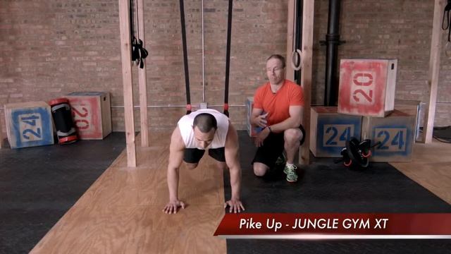 Подтягивание ног с петлями Lifeline Jungle Gym XT смотреть онлайн