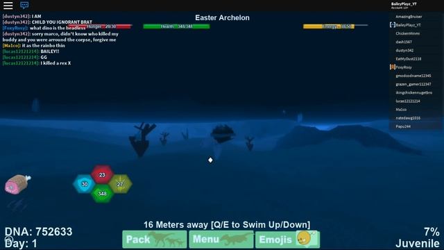 Dinosaur Simulator - The unusual Easter Archelon! смотреть онлайн