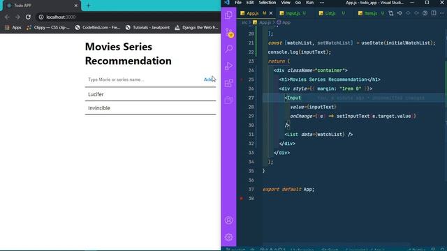 React JS Tutorial | Movie App | To-do App смотреть онлайн