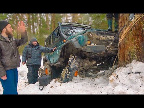 Попали в ловушку на бездорожье | Уаз, Уаз Патриот и Suzuki Jimni | Мы офигели в болоте смотреть онлайн