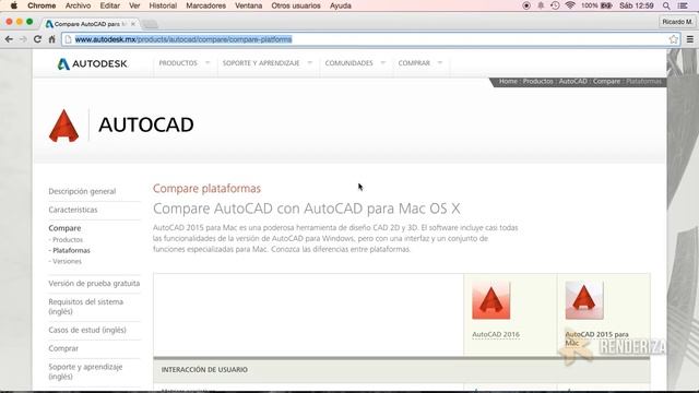 AutoCAD para Mac Diferencias y limitantes смотреть онлайн