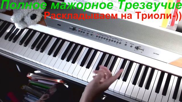 Упражнения для Импровизации. Урок №1. Трезвучия. смотреть онлайн