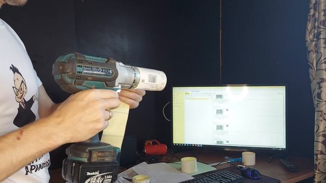 Как прибрать этикетки после печати на термопринтрере. смотреть онлайн