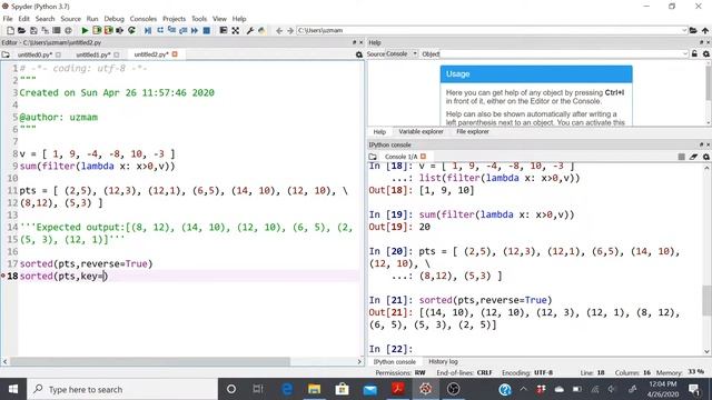 Advanced Python | CS1 Lecture 24 - Part3| Rensselaer Polytechnic Institute смотреть онлайн