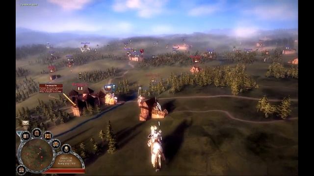 Real Warfare 2 Northern Crusades - beta video Group allied army on the strategic map смотреть онлайн