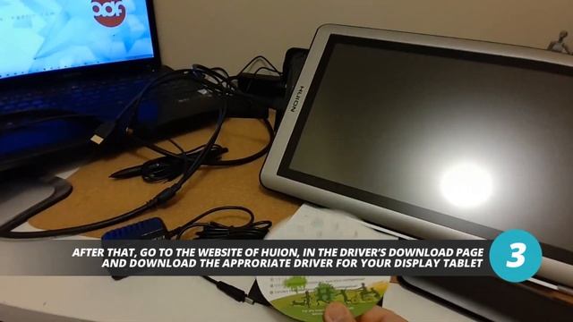 Setup and Installation of Huion Kamvas GT156 -HD V2 смотреть онлайн